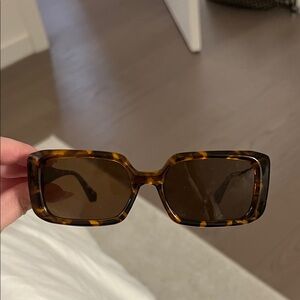 Tortoise Shell Square Sunglasses